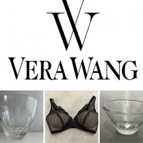 Simply Vera Vera Wang Intimates Black & Beige Lace Wireless Bra - 34D - Picture 11 of 11